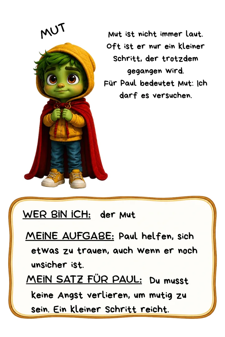 Lexikonkarte: Der Mut